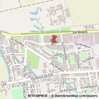 Mappa Via Rossignoli, 20, 26013 Crema, Cremona (Lombardia)