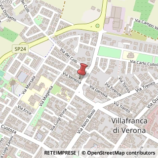 Mappa Via Milano, 7, 37069 Villafranca di Verona, Verona (Veneto)
