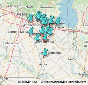 Mappa Via Pieve S. Pietro, 25013 Carpenedolo BS, Italia (11.2775)