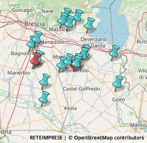 Mappa Via Domenico Ceresara, 25013 Carpenedolo BS, Italia (13.741)