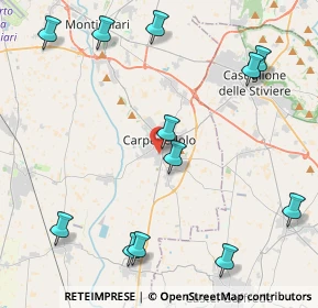 Mappa Via Domenico Ceresara, 25013 Carpenedolo BS, Italia (5.2875)