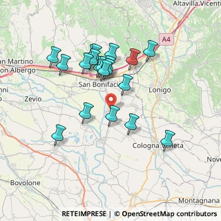 Mappa Via Nogarole, 37040 Arcole VR, Italia (6.734)
