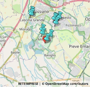 Mappa 20080 Basiglio MI, Italia (1.64667)