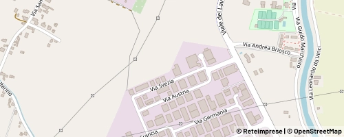 Mappa Ponte San Nicolò