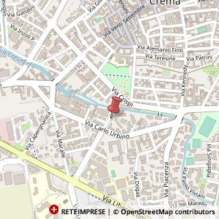 Mappa Via Matilde di Canossa, 1A, 26013 Crema, Cremona (Lombardia)