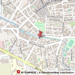 Mappa Via Matilde di Canossa, 1, 26013 Crema, Cremona (Lombardia)