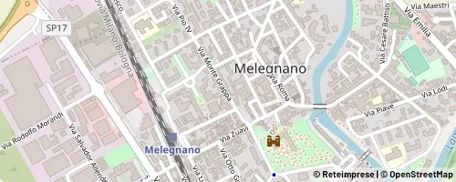 Mappa Melegnano