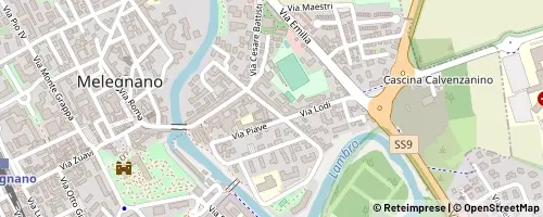 Mappa Melegnano
