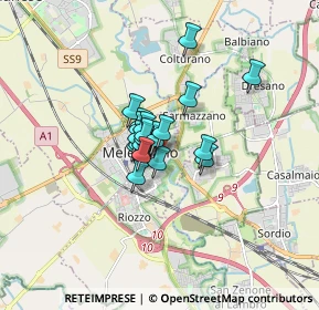 Mappa Via Piave, 20077 Melegnano MI, Italia (0.872)