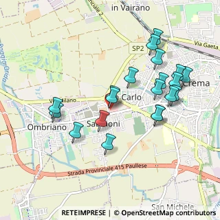 Mappa C.C. Gran Rondò - Via G. La, 26013 Crema CR, Italia (0.9635)