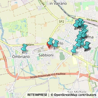 Mappa C.C. Gran Rondò - Via G. La, 26013 Crema CR, Italia (1.3035)