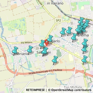 Mappa C.C. Gran Rondò - Via G. La, 26013 Crema CR, Italia (1.252)