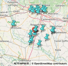 Mappa Via Martiri della Libertà, 25028 Manerbio BS, Italia (13.286)
