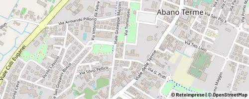 Mappa Abano Terme