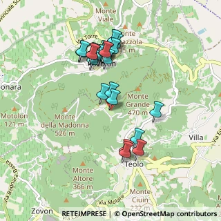Mappa Via Monte Madonna, 35030 Teolo PD, Italia (0.87083)