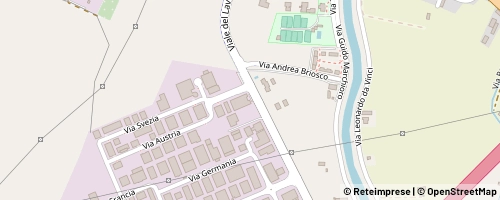 Mappa Ponte San Nicolò