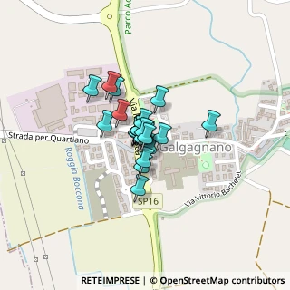 Mappa Via Monzasca, 26832 Galgagnano LO, Italia (0.076)