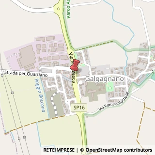 Mappa Via Monzasca, 4, 26832 Galgagnano, Lodi (Lombardia)