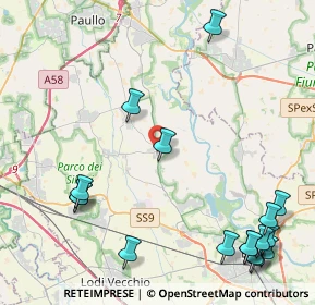 Mappa Via Monzasca, 26832 Galgagnano LO, Italia (5.92)