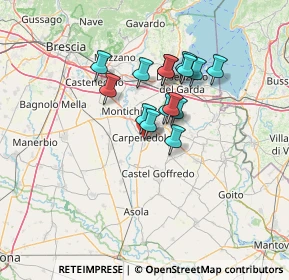 Mappa Via Achille Pozzi, 25013 Carpenedolo BS, Italia (9.99667)