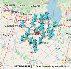 Mappa Via Achille Pozzi, 25013 Carpenedolo BS, Italia (10.3485)