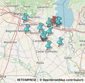 Mappa Via Achille Pozzi, 25013 Carpenedolo BS, Italia (10.06083)