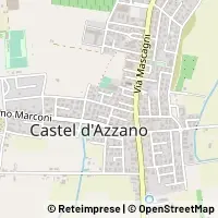Mapa Castel d'Azzano
