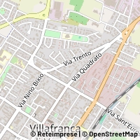 地図 Villafranca di Verona