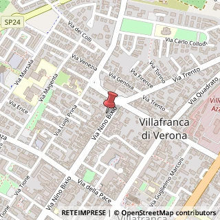 Mappa Via Nino Bixio, 12, 37069 Villafranca di Verona, Verona (Veneto)