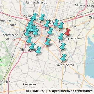 Mappa Via Vittorio Veneto, 35020 Legnaro PD, Italia (6.816)