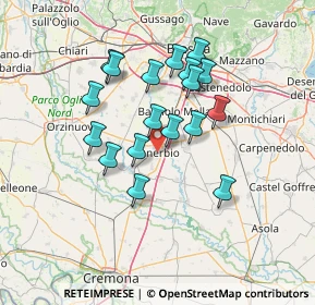 Mappa 25025 Manerbio BS, Italia (11.91222)