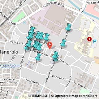Mappa Piazza Bianchi, 25025 Manerbio BS, Italia (0.19)
