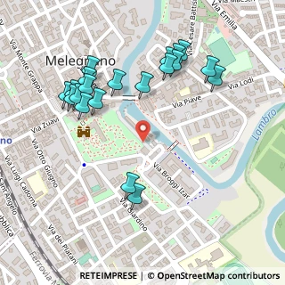 Mappa Via Giangiacomo Medici, 20077 Melegnano MI, Italia (0.27)