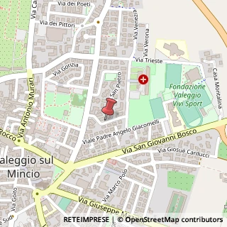 Mappa Via San Francesco,  20, 37067 Valeggio sul Mincio, Verona (Veneto)