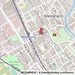 Mappa Via zuavi 42, 20077 Melegnano, Milano (Lombardia)