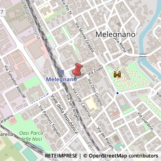 Mappa Via Zuavi, 62, 20077 Melegnano, Milano (Lombardia)