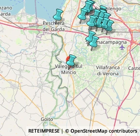 Mappa Via Giovanni XXIII, 37067 Valeggio Sul Mincio VR, Italia (9.98)