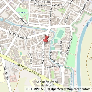 Mappa Via Piacenza, 37G, 26013 Crema, Cremona (Lombardia)