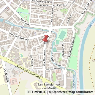 Mappa Via Piacenza, 20, 26013 Crema, Cremona (Lombardia)