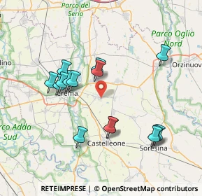 Mappa Via Donatori del Sangue, 26010 Izano CR, Italia (7.216)