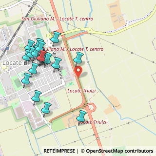Mappa SP ex Strada Statale 412 della Val Tidone, 20085 Locate di Triulzi MI (0.606)
