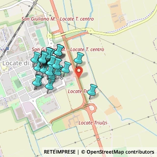 Mappa SP ex Strada Statale 412 della Val Tidone, 20085 Locate di Triulzi MI (0.44231)