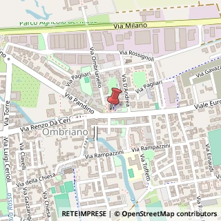 Mappa Via Ombrianello, 2, 26013 Crema, Cremona (Lombardia)