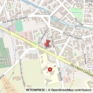Mappa Via Libero Comune, 26, 26013 Crema, Cremona (Lombardia)