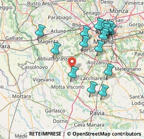 Mappa Via G. Mazzini, 20088 Rosate MI, Italia (15.57625)