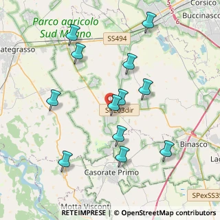 Mappa SP 30, 20088 Rosate MI, Italia (3.98167)