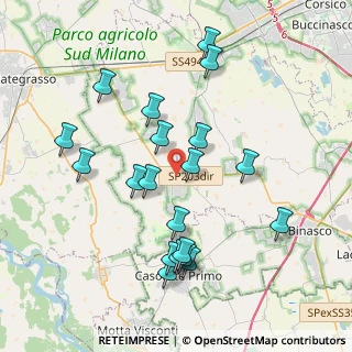 Mappa Via G. Mazzini, 20088 Rosate MI, Italia (3.9485)