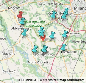 Mappa Via G. Mazzini, 20088 Rosate MI, Italia (6.85929)