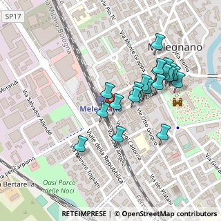 Mappa Piazza XXV Aprile, 20077 Melegnano MI, Italia (0.2155)