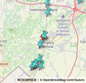 Mappa Vicolo Enrico Toti, 37069 Villafranca di Verona VR, Italia (4.80462)